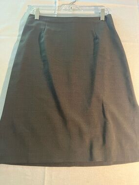 Theory Classic Black A-Line Women's Skirt Size 8